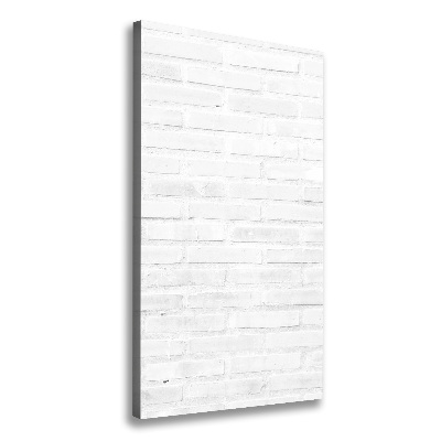 Wall art canvas large Brick wall