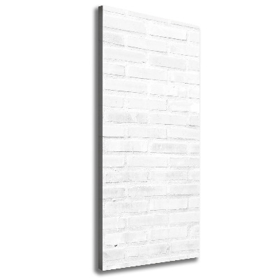 Wall art canvas large Brick wall