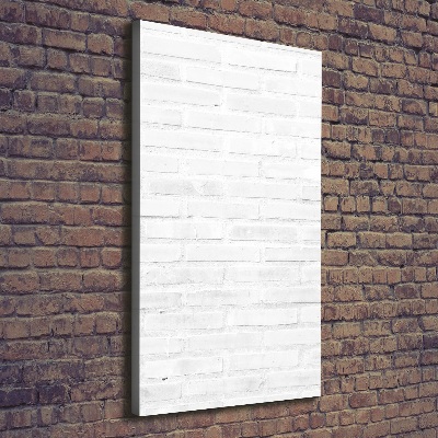 Wall art canvas large Brick wall