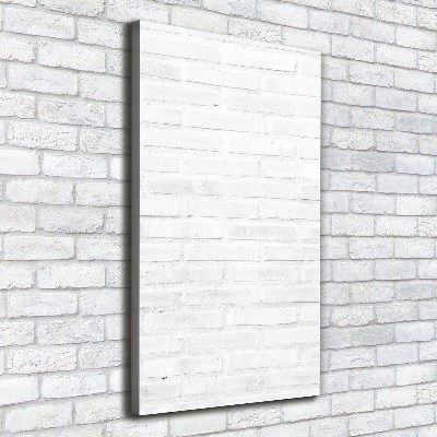 Wall art canvas large Brick wall