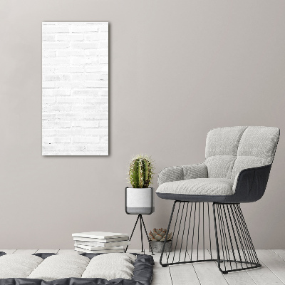 Wall art canvas large Brick wall