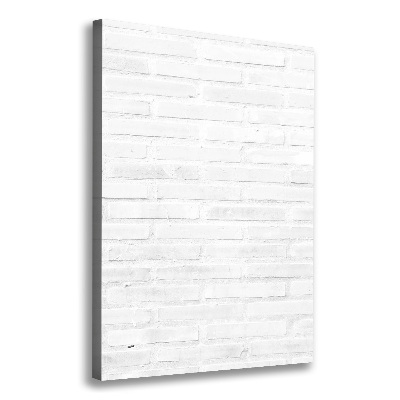 Wall art canvas large Brick wall