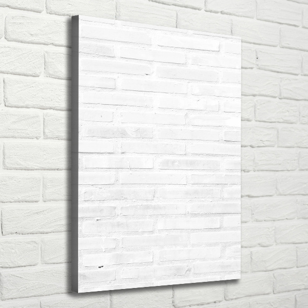 Wall art canvas large Brick wall