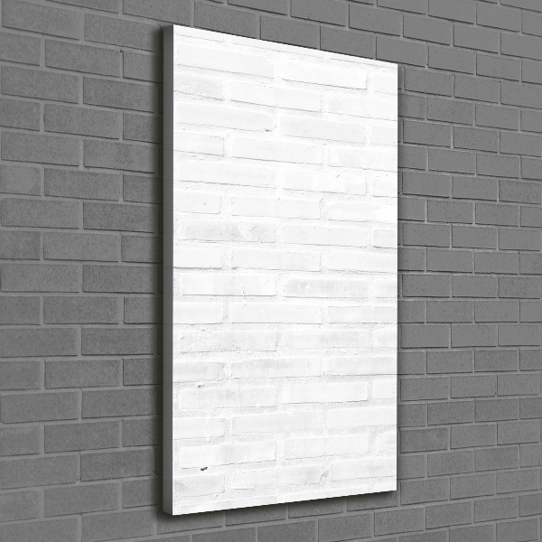 Wall art canvas large Brick wall