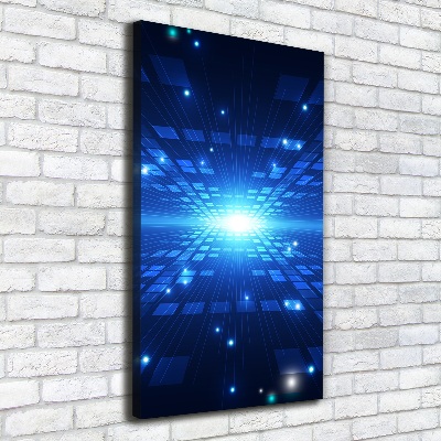 Canvas wall art Three -dimensional background