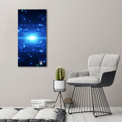 Canvas wall art Three -dimensional background