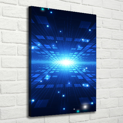 Canvas wall art Three -dimensional background