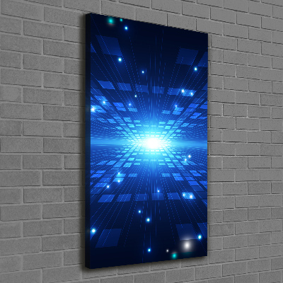 Canvas wall art Three -dimensional background