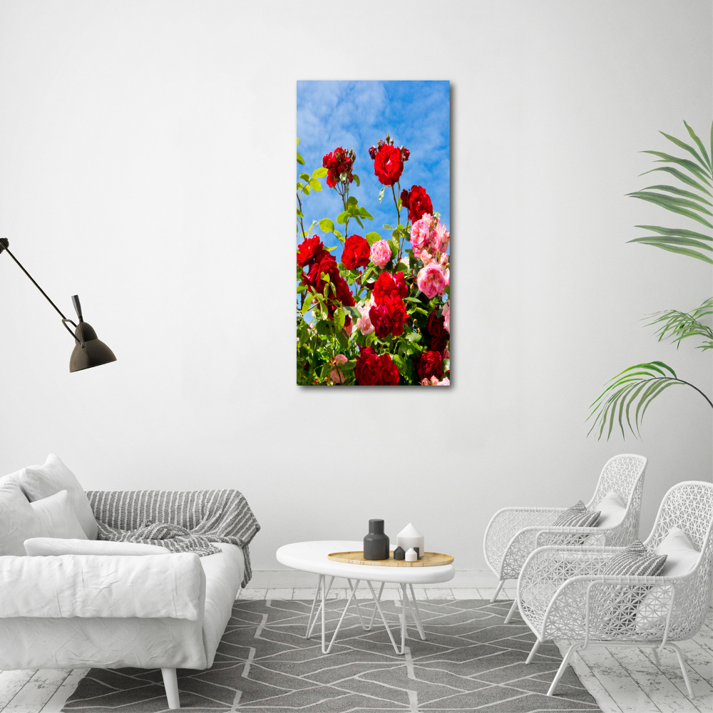 Canvas wall art Wild Rose