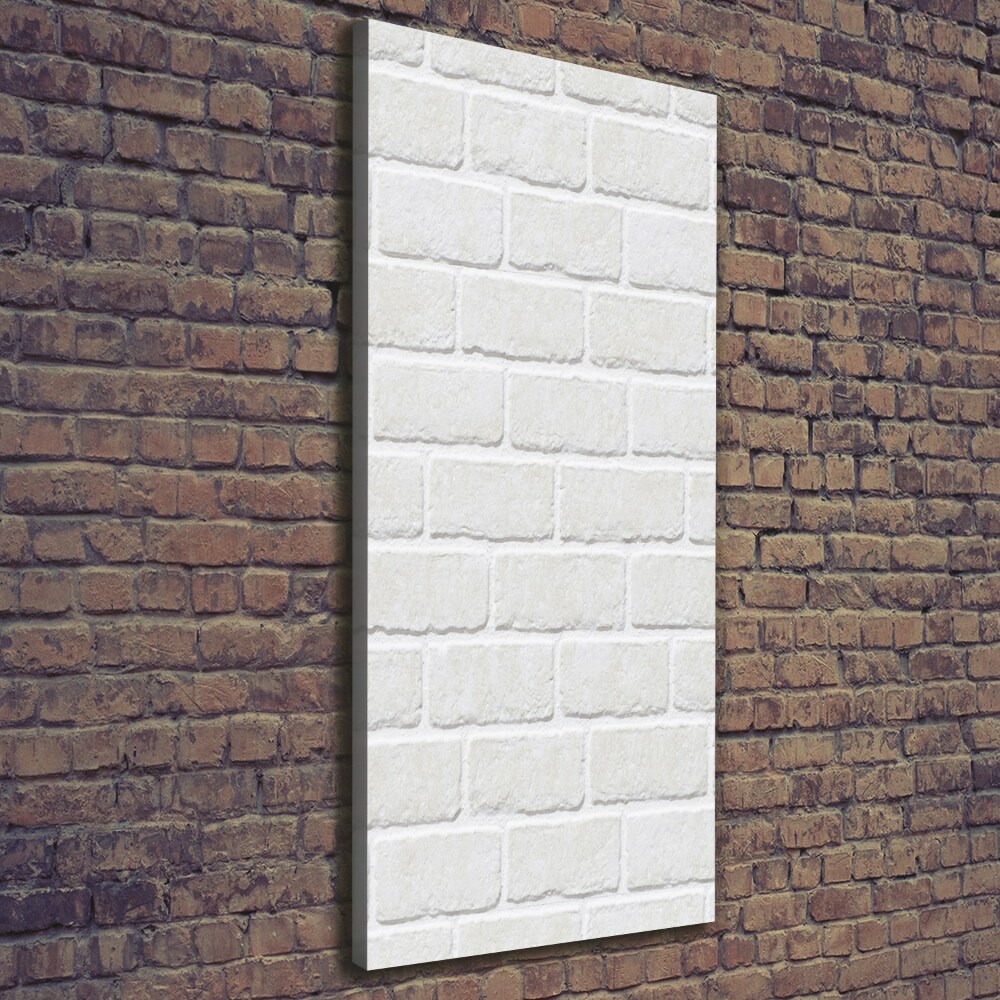 Large canvas wall art Brick wall