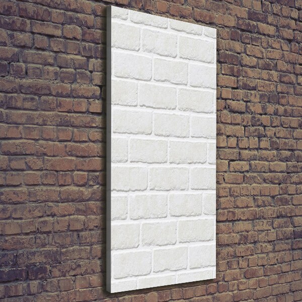 Large canvas wall art Brick wall