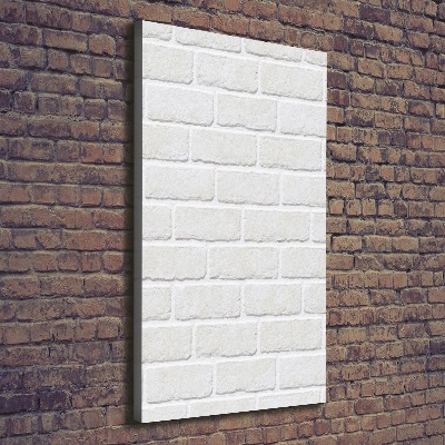 Large canvas wall art Brick wall