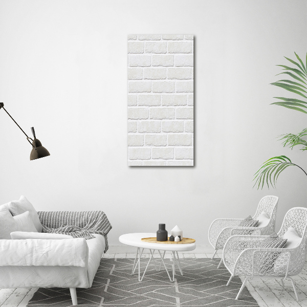 Large canvas wall art Brick wall