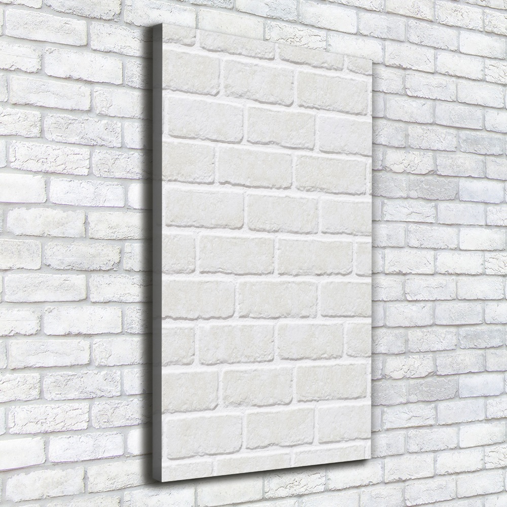 Large canvas wall art Brick wall