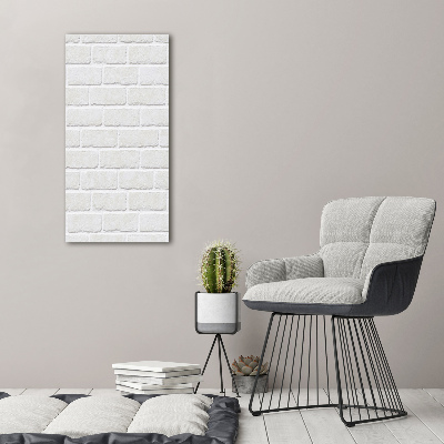 Large canvas wall art Brick wall