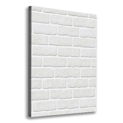 Large canvas wall art Brick wall