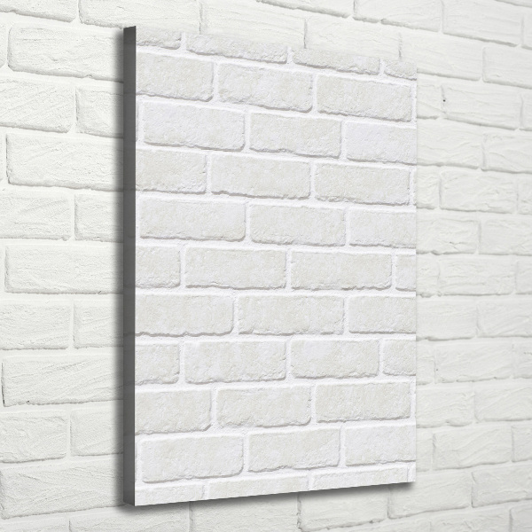 Large canvas wall art Brick wall