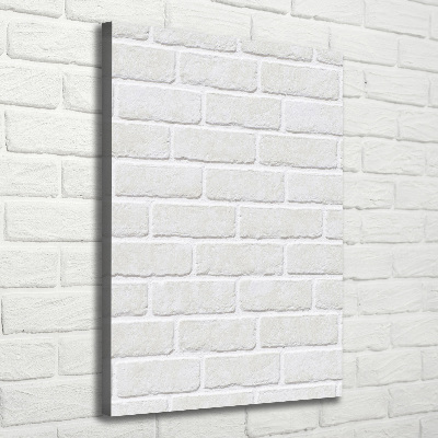 Large canvas wall art Brick wall