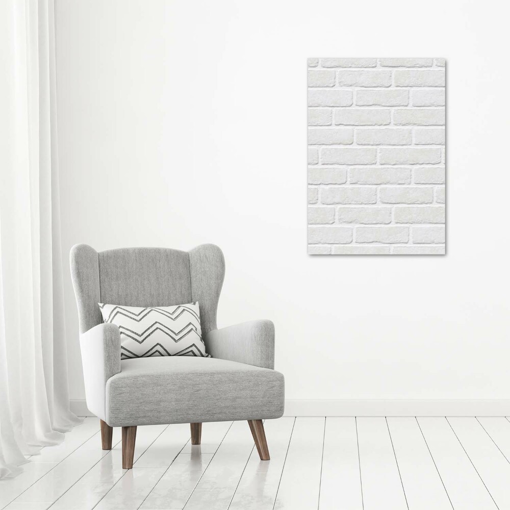 Large canvas wall art Brick wall