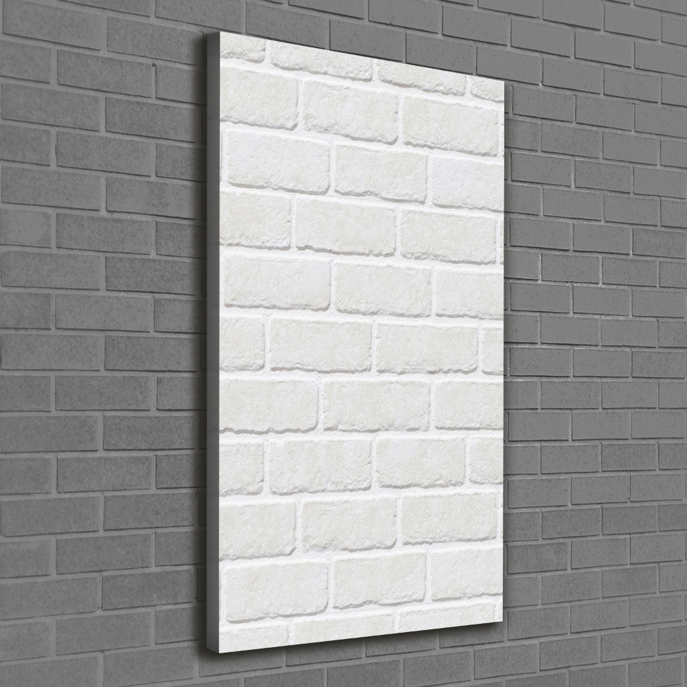 Large canvas wall art Brick wall