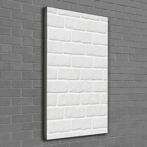 Large canvas wall art Brick wall