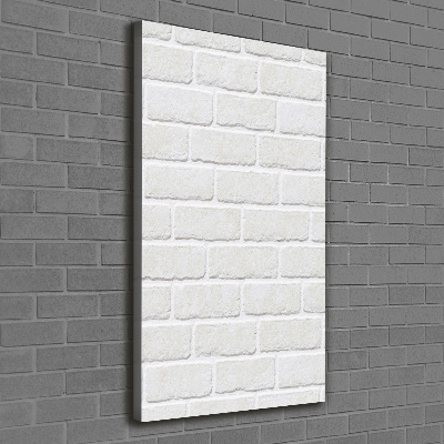 Large canvas wall art Brick wall