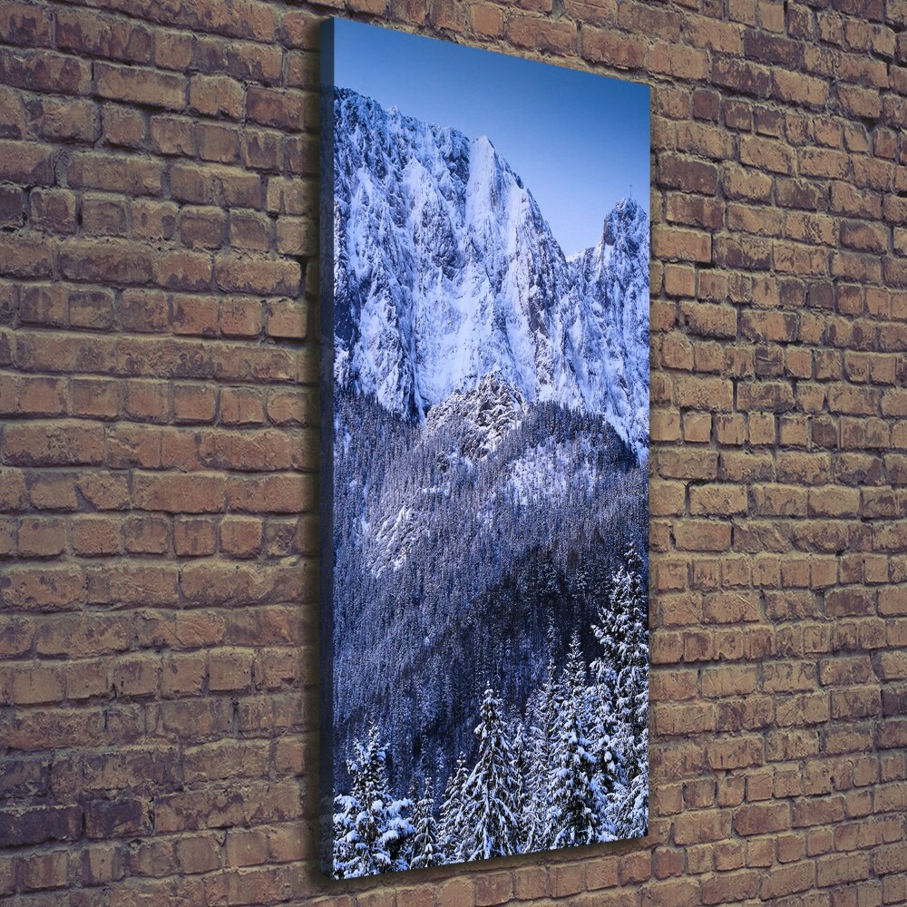 Canvas wall art Giewont Tatry