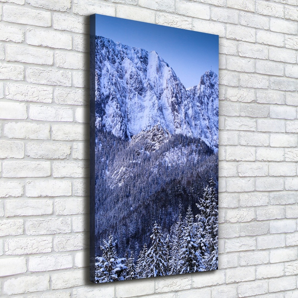 Canvas wall art Giewont Tatry