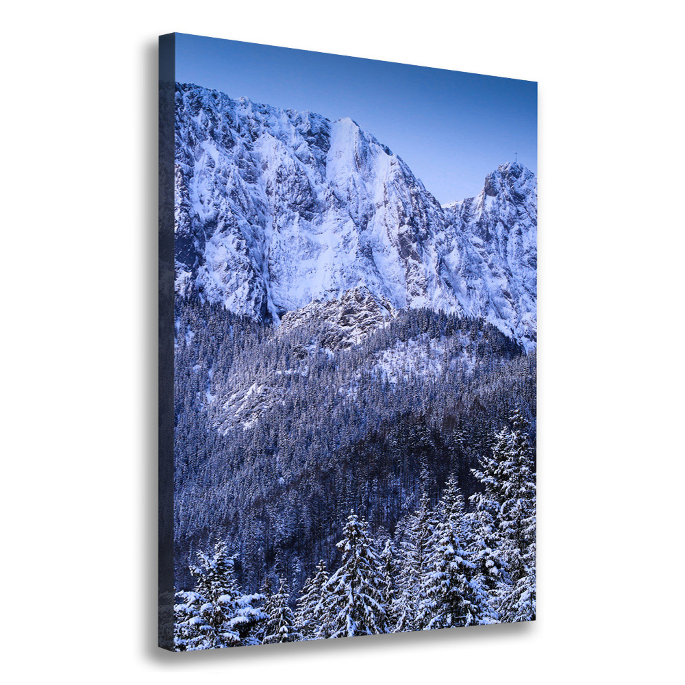 Canvas wall art Giewont Tatry