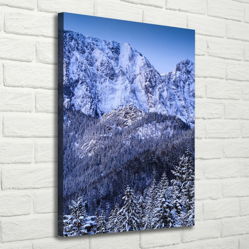 Canvas wall art Giewont Tatry