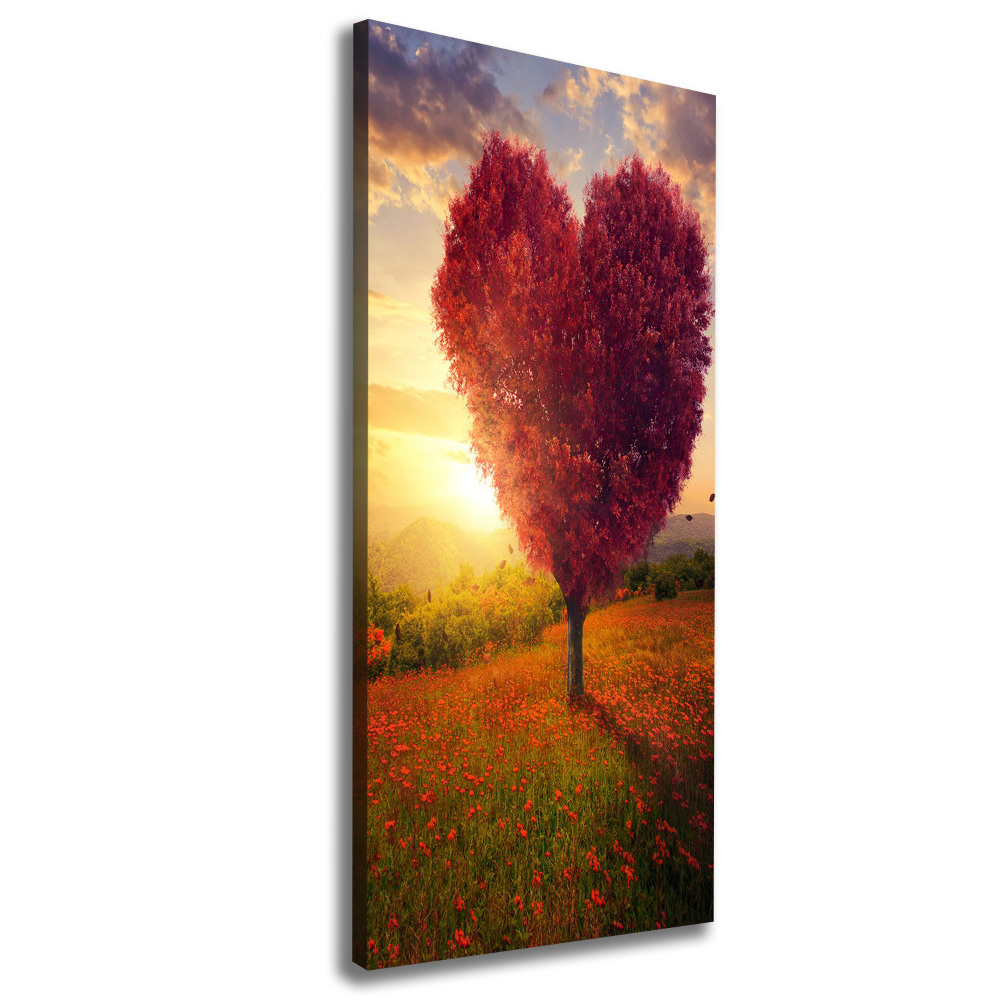 Canvas wall art Heart