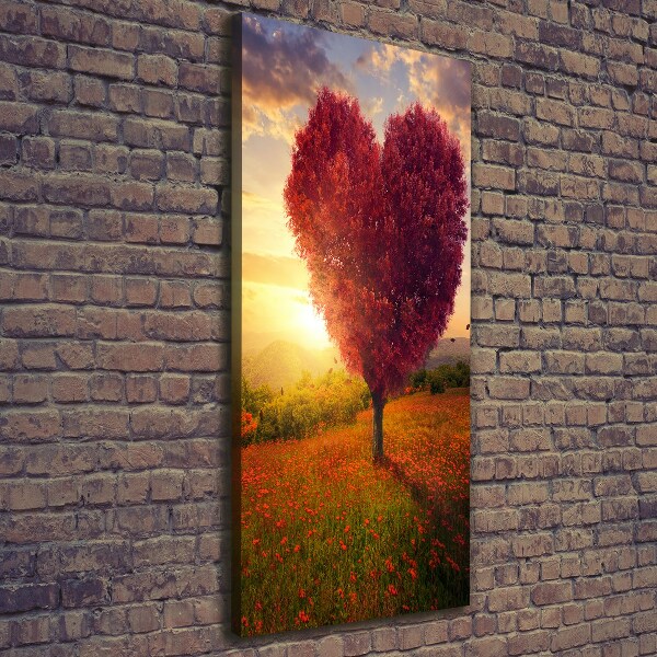 Canvas wall art Heart