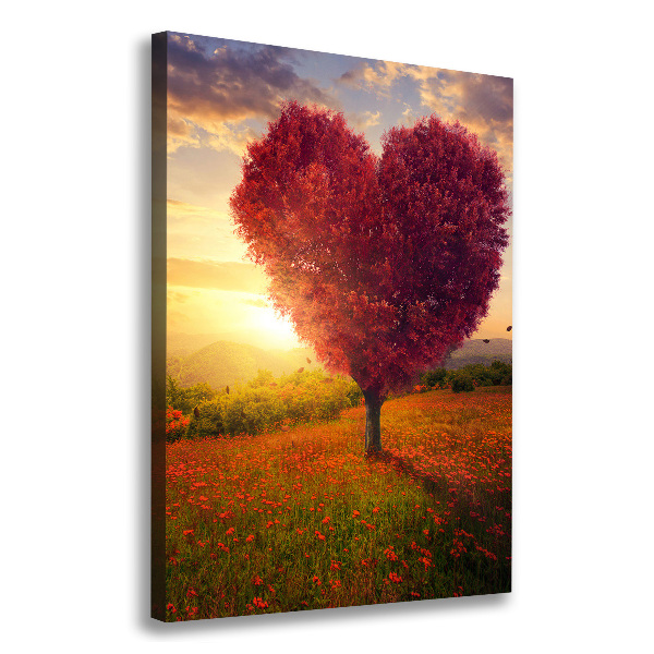 Canvas wall art Heart