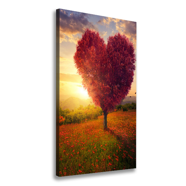 Canvas wall art Heart