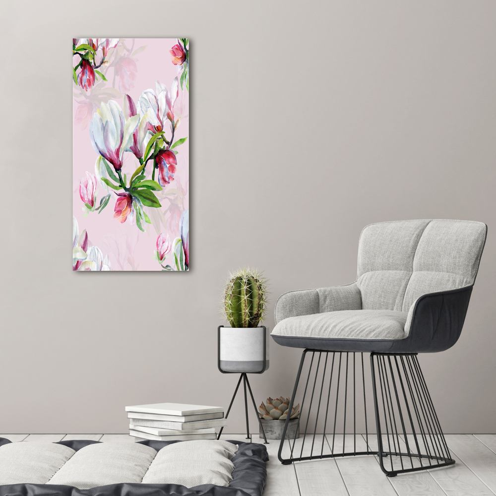 Large canvas wall art Magnolia