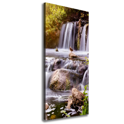 Canvas wall art Waterfall