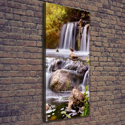 Canvas wall art Waterfall