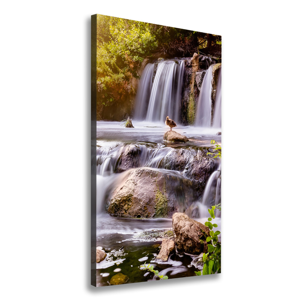 Canvas wall art Waterfall