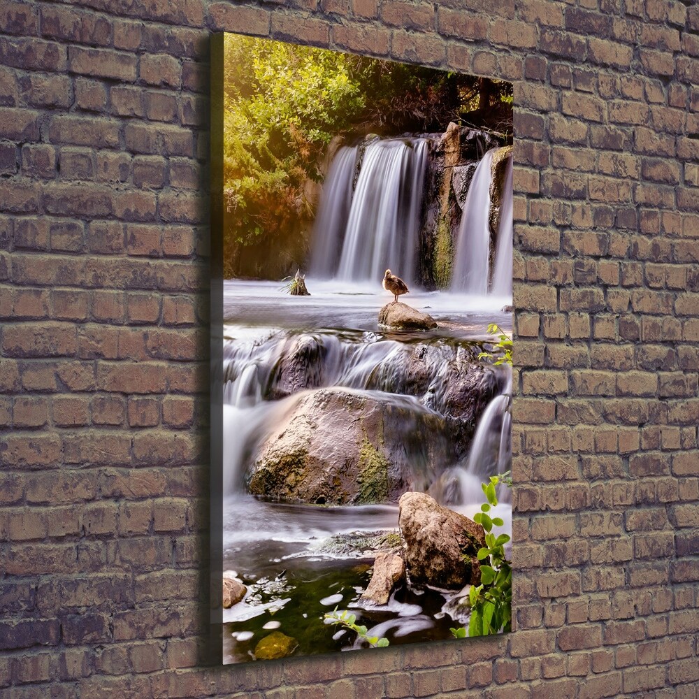 Canvas wall art Waterfall