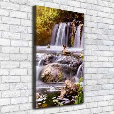 Canvas wall art Waterfall