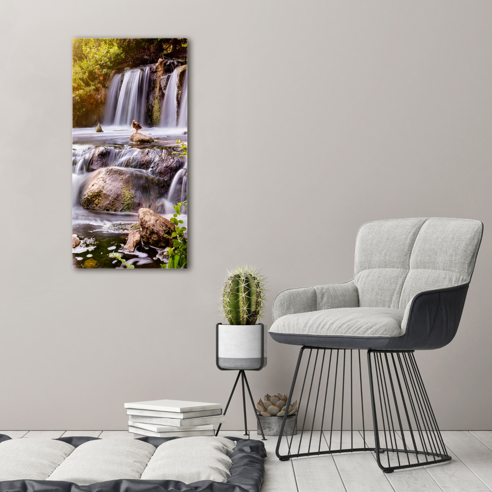 Canvas wall art Waterfall