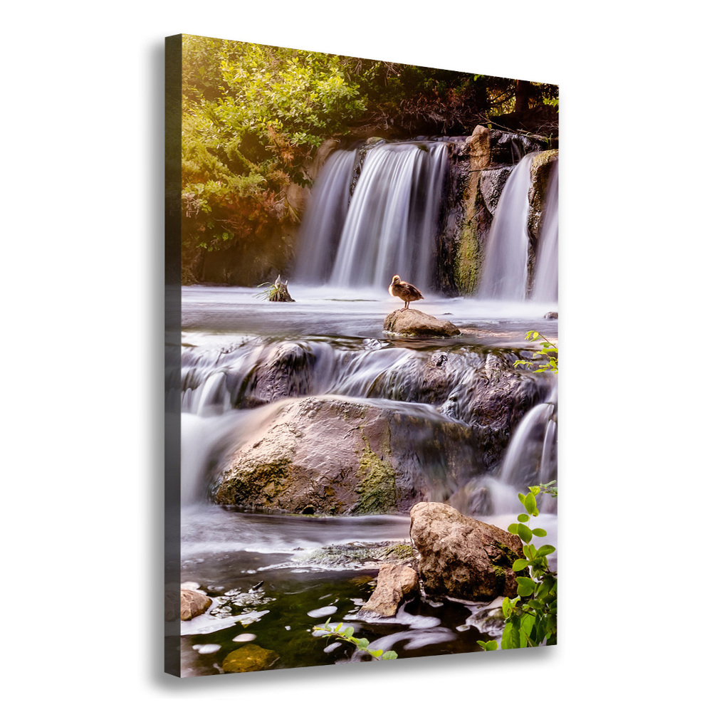 Canvas wall art Waterfall