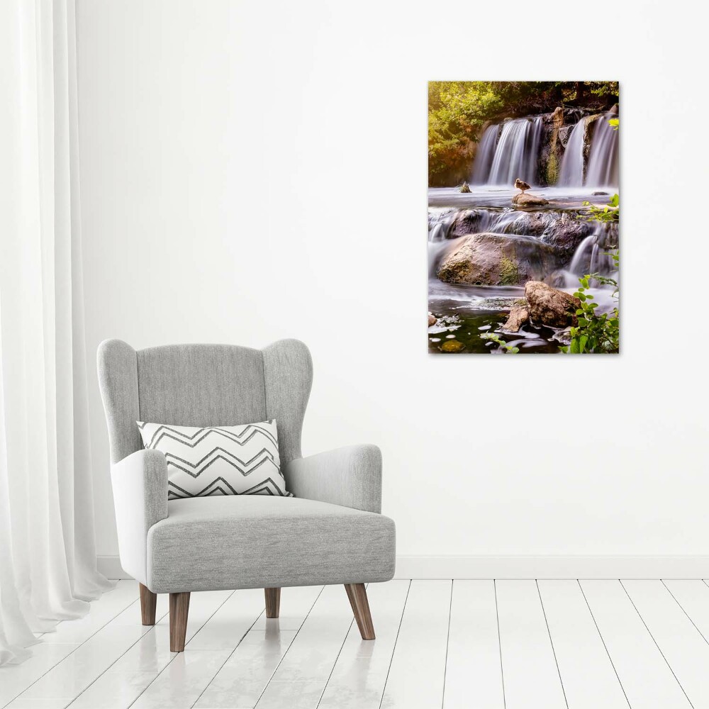 Canvas wall art Waterfall