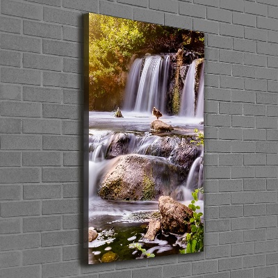 Canvas wall art Waterfall