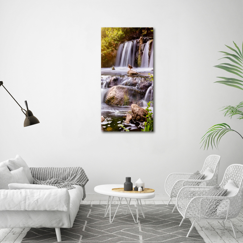 Canvas wall art Waterfall