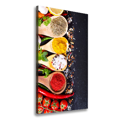 Canvas wall art Spices