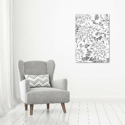 Large canvas wall art Peonies