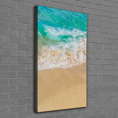 Canvas wall art Beach and sea