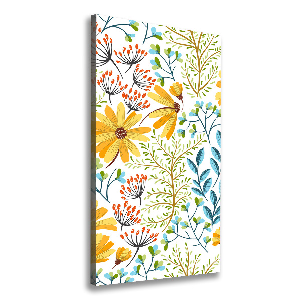 Canvas print Field flowers