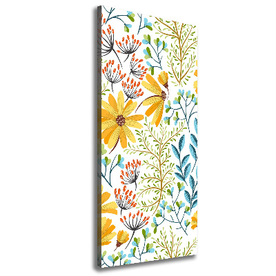 Canvas print Field flowers